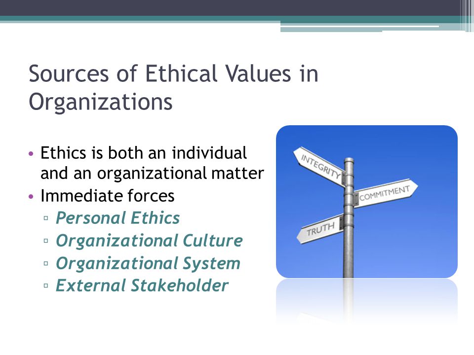 The effects of culture on ethics